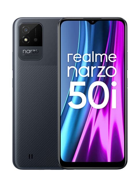 realme Narzo 50i 32 GB (Carbon Black) 2 GB RAM, Dual SIM 4G