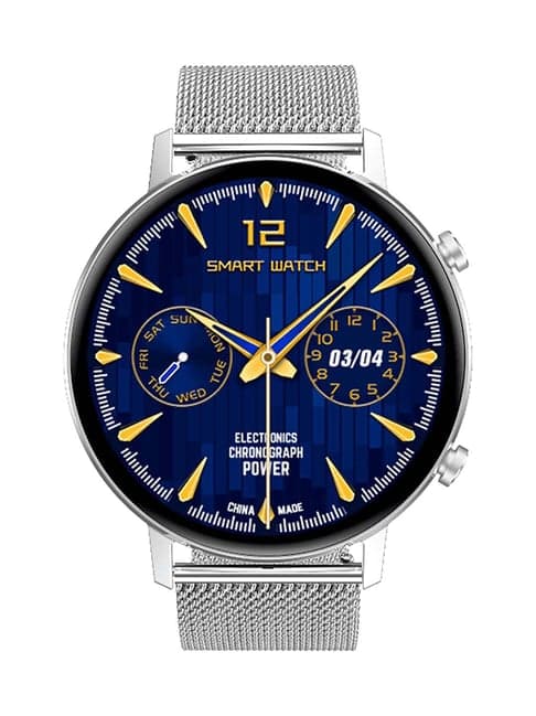 AeoFit Alpha SpO2 Smartwatch (Galactic Silver)