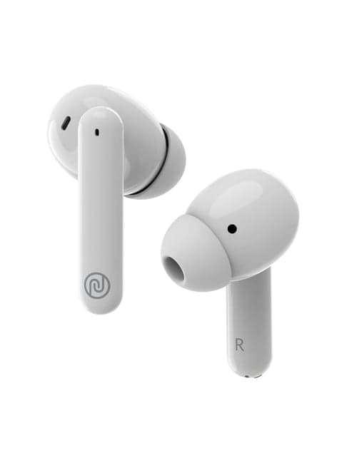 Noise Air Buds Pro Truly Wireless Earbuds with Active Noise Cancellation, Quad Mic (White)