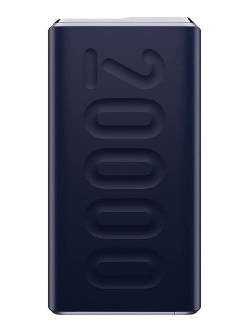 Ambrane Stylo-20k 20W 20000mAh 3 Ports Power Bank (Blue)