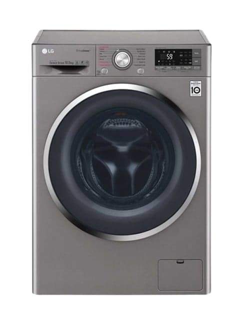LG 10.5Kg Fully Automatic Front Load Washing Machine (F4J8JSP2S,Stone Silver)