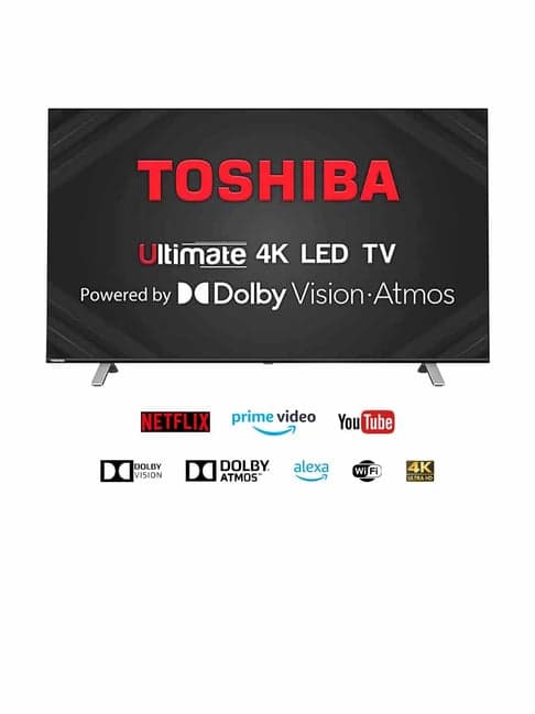 Toshiba 126 cm(50 Inches) Vidaa OS 4K UltraHD Smart LED TV 50U5050 (Black) With Dolby Vision & ATMOS