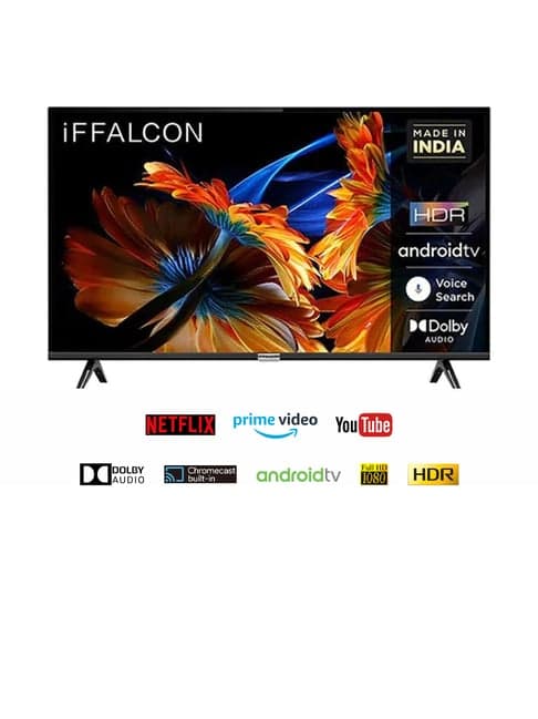 iFFALCON 108 cm (43 Inches) Android Smart Full HD LED TV 43F52 (Black)