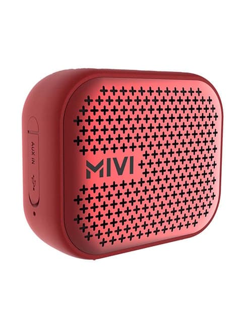 Mivi Roam 2 5W Wireless Bluetooth Speaker (Red)