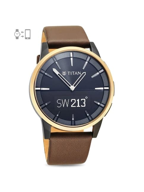 Titan 90120KL01 Connected Plus Smart Watch for Men