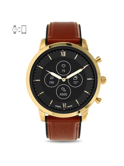 Fossil FTW7025 Neutra Hybrid Analog-Smart Watch for Men