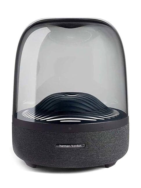 Harman Kardon Aura Studio 3 Dynamic Sound Wireless Bluetooth Speaker with 360-Degree Audio (Black)