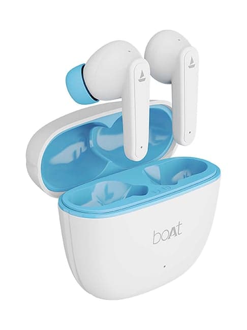 boAt Airdopes 115 Earbuds with BEAST Mode for Gamers (White)