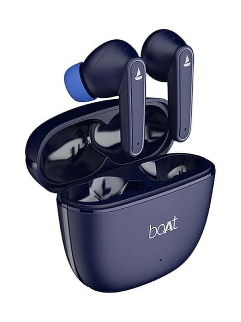 boAt Airdopes 115 Earbuds with BEAST Mode for Gamers (Blue)
