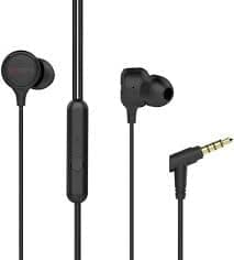 (Renewed) boAt Bassheads 103 Black Wired Headset (Black)