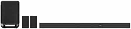 Sony HT-A7000 7.1.2ch 8k/4k Dolby Atmos Soundbar Home Theatre System with 360 SSM and Wireless subwoofer SA-SW5 and Rear Speaker SA-RS3S(Hi Res & 360 Reality Audio, 8K/4K HDR, WiFi and Bluetooth)
