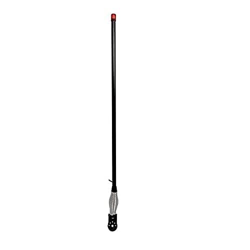 R.J.VON - Bike Antenna Light Red Color Big L-71 for- RE Classic Chrome,Himalayan,Thunderbird,Twinspark,Hero,Bajaj,Yamaha