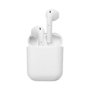i12 Bluetooth Ear Buds Bluetooth Headset in Ear Earbuds with Mic Touch Sensor with and High Bass Level Supporting All Smart Phone & Device