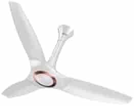 GM Embassy ABS 1250 mm Ceiling Fan (White & Copper)