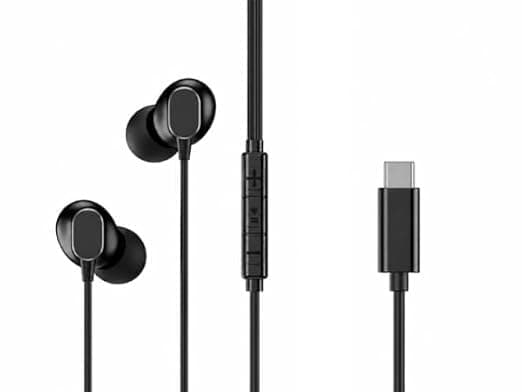 Original for Boat 90C Type-C Earphones with Deep Bass, Immersive Sound & Clear Voice Compatible with OnePlus, Oppo, Vivo (Black)
