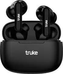 (Renewed) truke Air Buds Lite with in-ear Sensor 48Hr Playtime Bluetooth Headset (Black)