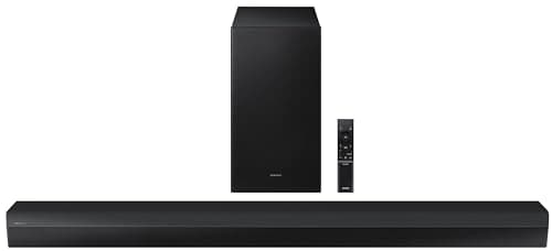 Samsung 400 W 5.1 ch (HW-B750D/XL) Dolby Soundbar, Center Firing Speakers, Surround Sound Expansion, DTS Virtual:X, Bluetooth, HDMI, Optical in (Black...
