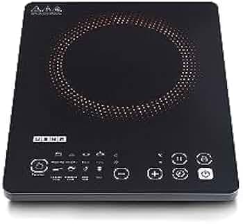 Usha Cookjoy (Cj2000Wtc) 2000 Watt Induction Cooktop With Touch Control (Black), Sealed, 1 Burner