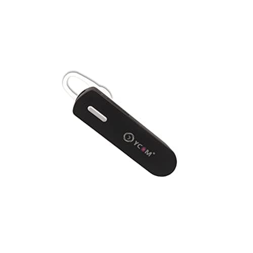 YCOM Wireless Y1 Stylish, Single Ear Bluetooth Headset Universal Earphone with Mic to Support Handsfree Calling for Smartphones & Tablets (Battery Up to 4 Hour)