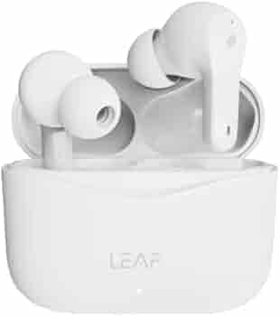 Leaf Buds 2 True Wireless Bluetooth Earphones with ENC mic, Type C Charging in Ear Earbuds with 20 Hours Playback Music (Pure White)