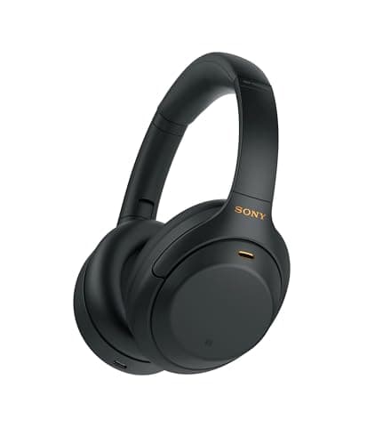 Sony Wh-1000Xm4 Industry Leading Noise Cancellation Bluetooth Wireless Over Ear Headphones with Mic, 30 Hrs Battery, Multi Po