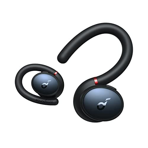 Soundcore by Anker Sport X10 True Wireless Bluetooth Sport Earbuds, Rotatable Over-Ear Hooks for Ultimate Comfort and Secure Fit, Deep Bass, IPX7 Waterproof, Sweatproof, Fast Charge, App, Gym, Running