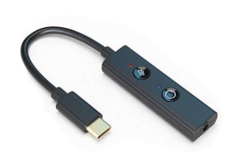 Creative Sound Blaster Play! 4 Hi-res External USB-C DAC and Sound Adapter Ft. VoiceDetect Auto Mic Mute/Unmute, Two-Way Noise Cancellation, Bass Boos