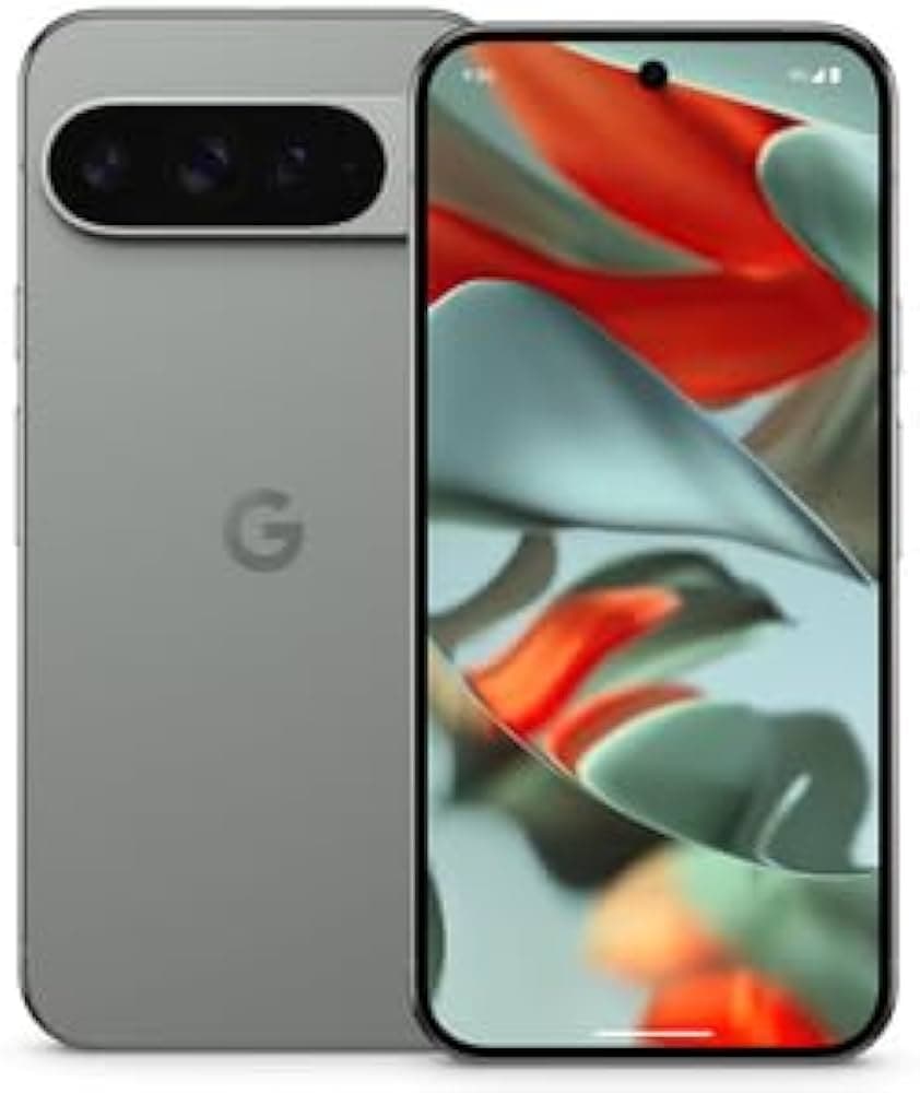 Pixel 9 Pro 5G (Hazel, 12 GB RAM 256Gb Storage) Smartphone..,
