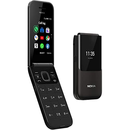 Nokia 2720 Flip Phone (Black)