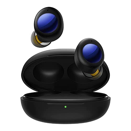 HASIJA@ Buds Q2 Bluetooth Truly Wireless in Ear Earbuds with Mic, Fast Charging & Up to 28Hrs Playtime (Active Black)
