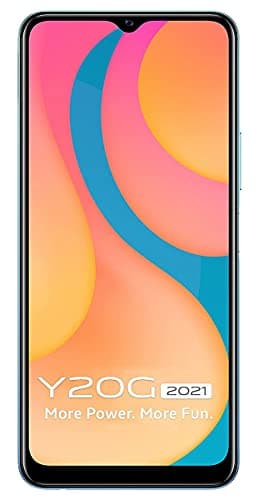 (Renewed) Vivo Y20G 2021 (Purist Blue, 4GB RAM, 64GB Storage) Without Offers