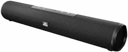 Zebronics Zeb-Action 50 Wireless BT v5.0 Speaker with TWS,8 Hour Playback,Dual Passive radiators,AUX, mSD Card, USB,FM Radio Support,2X 52mm Drivers and Built-in Rechargeable Battery(Black)