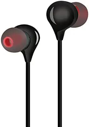 Intex Thunder 101 Wired in Ear Super Bass Earphones with Mic & 3.5mm Universal Jack (Black)