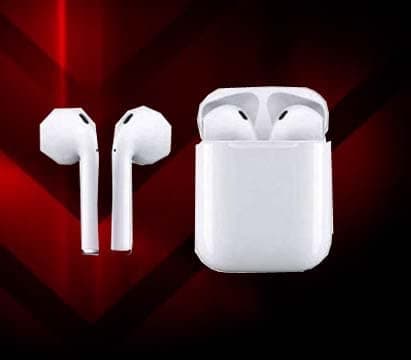 AVCOM I12 TWS Earbuds with Bluetooth with HD Sound,5.1, Stereo Audio,Earphone Touch Control,with Mic, Type-C Fast Charging, Xeo-2 & 4-Hours Backup (White)