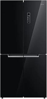 Midea 544 L Frost Side By Side Refrigerator (Glass Door Finish, MDRM648FGG22IND)