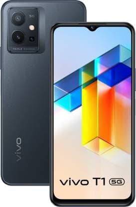 (Renewed) Vivo T1 5G (Starlight Black,8GB RAM, 128GB Storage)