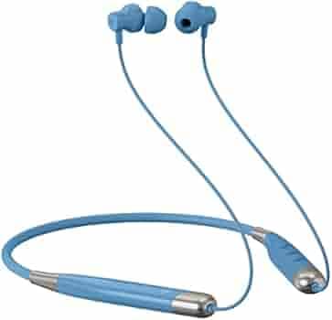 Zebronics Zeb-Symphony Bluetooth Wireless In Ear Earphones With Mic V5.2, Type C Charging, Voice Assistant, 13H Backup, Splashproof, Magnetic Earpiece, Calling And Built-In Rechargeable Battery (Blue)
