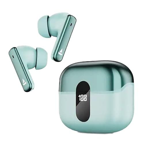 boAt Airdopes 181 Pro TWS Earbuds with 100 Hours Playback, 4 Mics ENx Technology, Beast Mode, Lilac Serenity, ASAP Charge, Bluetooth v5.3 (Frosted Min...