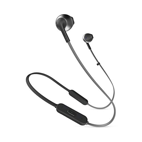 (Renewed) JBL Tune 205BT Bluetooth Wireless In Ear Earphones with Mic (Black)
