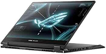 (Refurbished) ASUS ROG Flow X13, AMD Ryzen 9 5980HS, 13.4" UHD+ Touch, 4GB GTX 1650 Graphics, 2-in-1 Gaming Laptop (32GB/1TB SSD/Windows 10/Backlit KB...