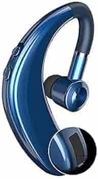 CROGIE Premium Wireless Headset S105 Bluetooth 5.0 Earbuds 8 Hours of Calling with 1 Hour Charge for Music,Calling,Sports Single Ear Headphone 180 Degree rotater Mic for All Smartphones-Multicolor
