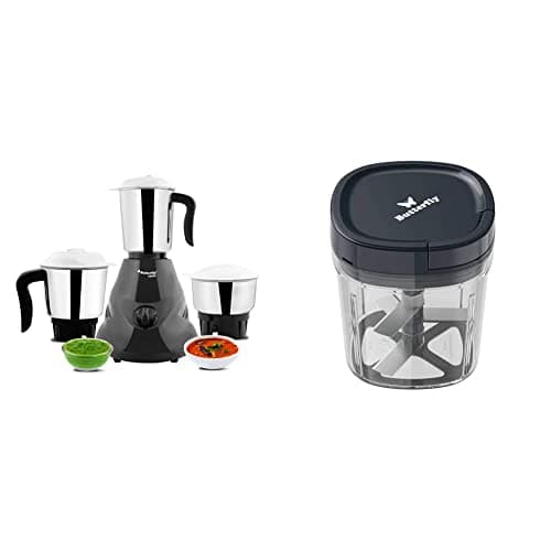 Butterfly Hero 500W Mixer Grinde With Jar And Vegetable Chopper
