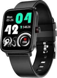 (Renewed) Fire-Boltt Ninja Pro Max 1.6" Display with SpO2,Heart Rate Tracking & Ultra Thin 9.5mm Body Smartwatch (Black Strap, Free Size)