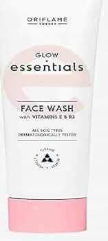 Glow essential face wash with vitamin E and B3