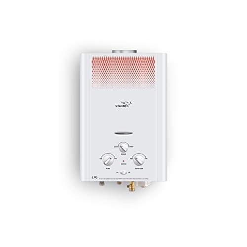 V-Guard Brio 6 Litre Gas Water Heater; White (6 Litre)