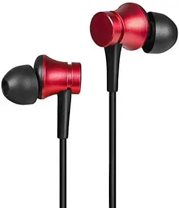 (Renewed) Mi Earphones Basic with Mic (Red)