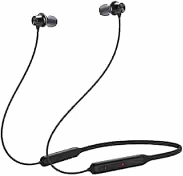 Bullets Z Bluetooth Wireless in Ear Earphones with Mic, Bombastic Bass - 12.4 Mm Drivers, 10 Mins Charge - 20 Hrs Music, 30 Hrs Battery Life, Launched in April 2022 (Magico Black) (1)