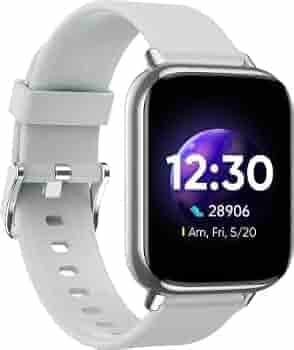 (Renewed) Realme Techlife DIZO Watch 2 (by realme TechLife) (Ivory White Strap, Free Size)