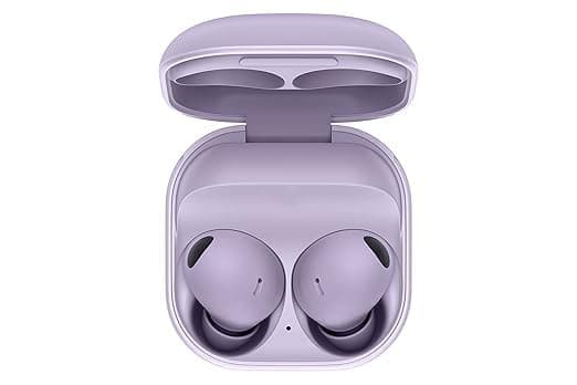 Original Buds2 Pro Advanced AI Sound True Wireless Bluetooth Earbuds with Active Noise Cancellation and Comfort Fit Compatible with Samsng (Purple)