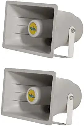 Daz Cam Horn Speaker WN-40 (40 watts, with line Matching)(OHMS-8) with High Sound Quality (Pack of 2)